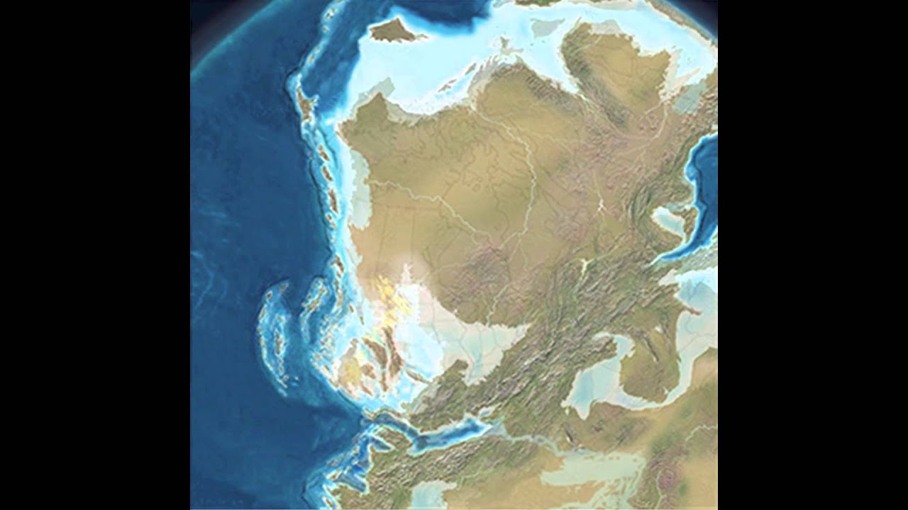 Tectonic Changes: Animation of Dr. Ron Blakey's Ancient Landscape Research