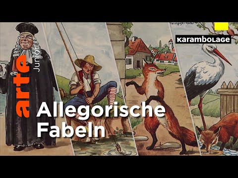 Die Fabeln von Jean de La Fontaine | Karambolage | ARTE