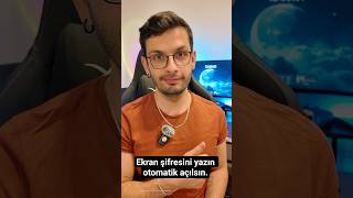 ekran şifresiniz yazdığınızda otomatik olarak açılmasını isterseniz bu ayar ile yapabilirsiniz.