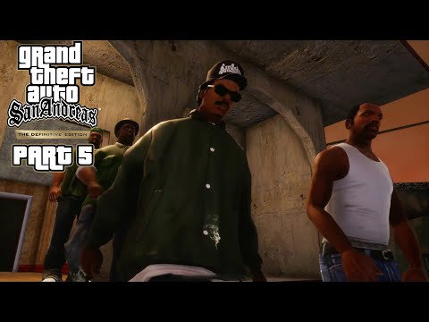 GTA San Andreas Definitive Edition | Gameplay | Walkthrough | Part 5 | DRIVE -THRU | GAMEROTII