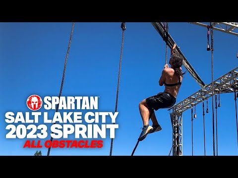 SPARTAN RACE SALT LAKE CITY SPRINT 2023 | ALL OBSTACLES