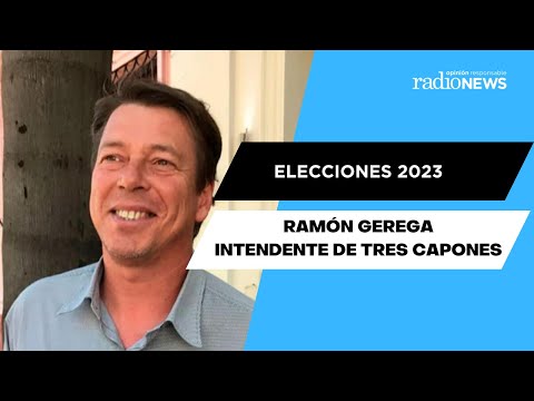 Ramón Gerega- Intendente de Tres Capones