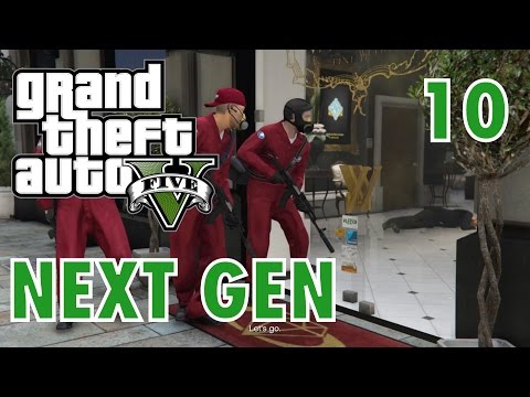 GTA 5 Next Gen Walkthrough Part 10 - PS4/ XBOX ONE - Jewellery Heist! - Grand Theft Auto V