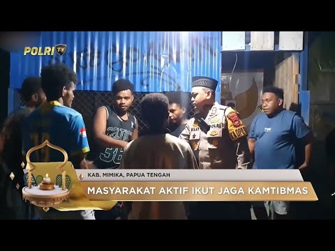 POLRES MIMIKA GELAR PATROLI SAHUR