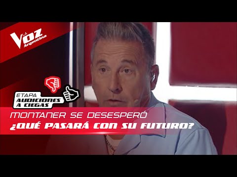 La súplica de Montaner para que no lo despidan de La Voz Argentina 2022