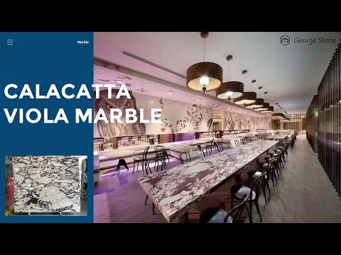 Calacatta Viola Marble | Luxury Stone | George Stones Marble Supplier
