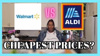 Walmart OR Aldi 2024 | Who has better prices?