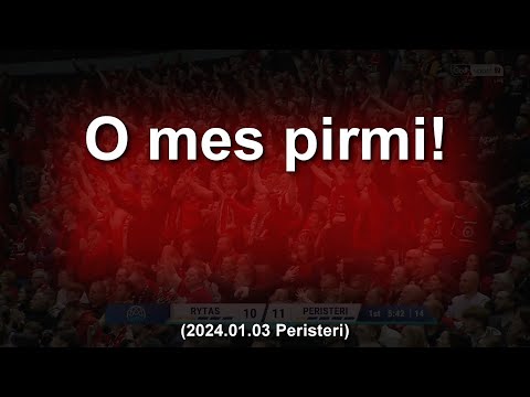 Ryto fanai - O mes pirmi! | (Skanduotė 2024.01.03 Peristeri)