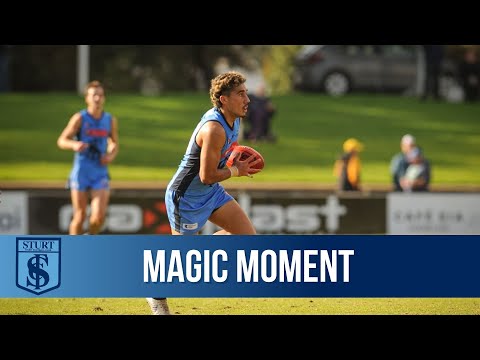 Magic Moment: Anzac Lochowiak gets his Baggy Blue