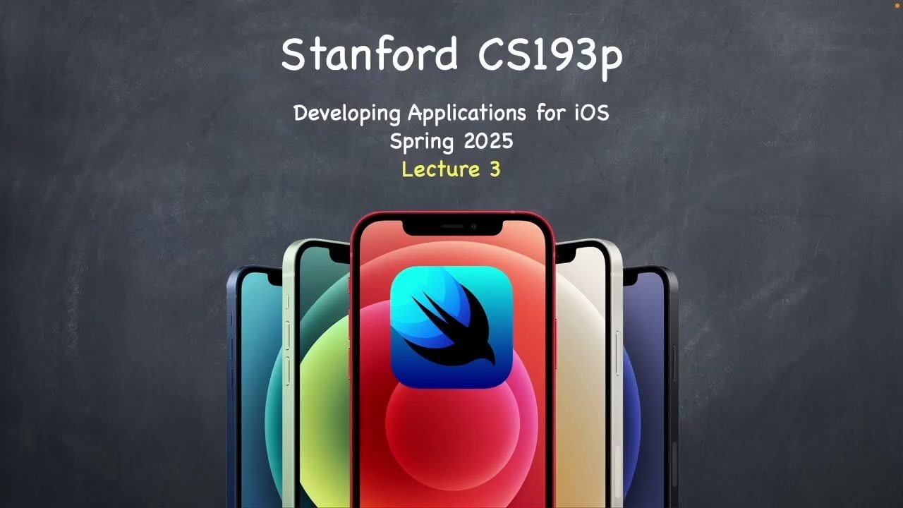 Stanford CS193p: iOS Development with SwiftUI | 2025 | L3: Model and UI & Swift Type System