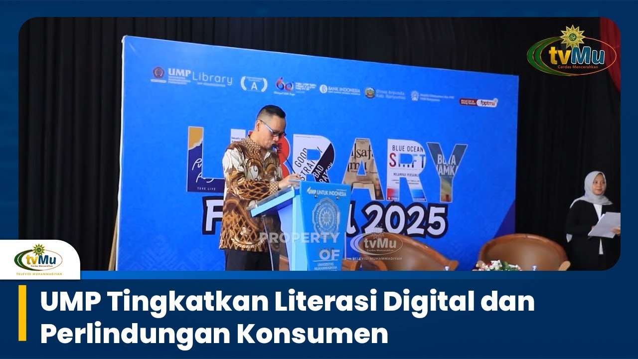 Cetak Generasi Literat dan Melek Digital, UMP Gelar Library Festival 2025