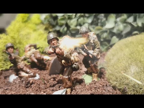 WW2 army men stop motion ep. 1 | Toy soldiers war