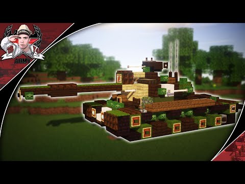 Minecraft: Cold War M48A1 "Patton" | Main Battle Tank Tutorial