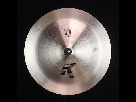 Zildjian 19" K China - 1418g (video demo) image 2