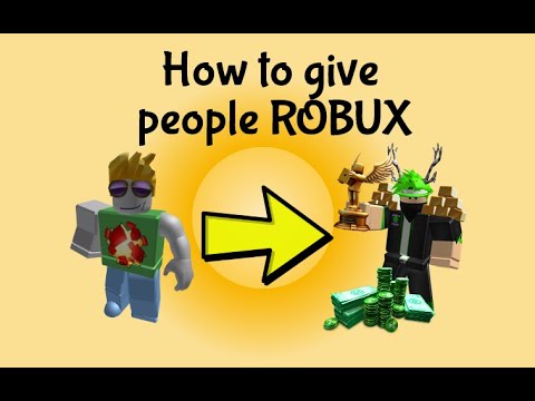 How To Give People Robux On Mobile