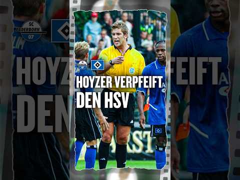 Das Skandal-Spiel: Als Hoyzer den HSV in Paderborn verpfiff #shorts