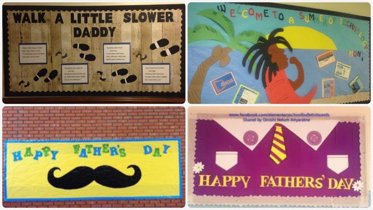 Watch video Father's day school display board ideas || Father's day notice board ideas for school Now Father's day school display board ideas || Father's day notice board ideas for school