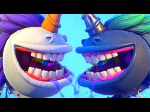 Twilight Chomper VS Unicorn Chomper - Plants vs Zombies Garden Warfare 2 PVZGW2 Update