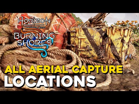 Horizon Forbidden West Burning Shores DLC All Aerial Capture Locations