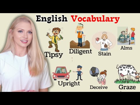 20 English Words for Everyday Life -  English Vocabulary with sentences