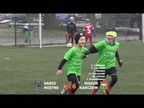 23.10.2016, 8 kolejka Ligi Żaków U-8,  Sabio Miętne - Mazur 3:15