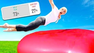 Try Not To POP A Giant 8ft WATER BALLOON! (you decide)