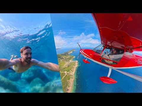 Vado in VACANZA al MARE con il MIO AEREO 🏖️