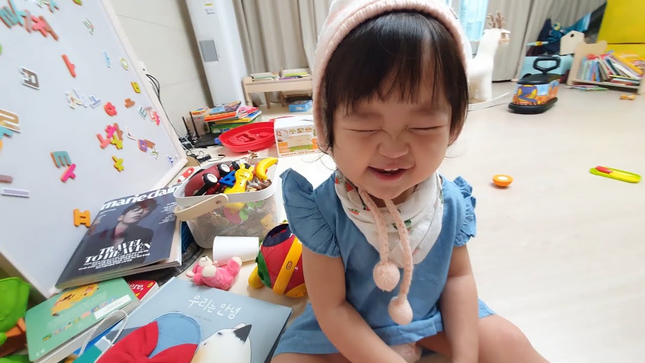 [SUB] 놀이방이 생겨서 행복한 아기 루다😆 Feat. IKEA 쇼핑💰 - (17개월 아기)