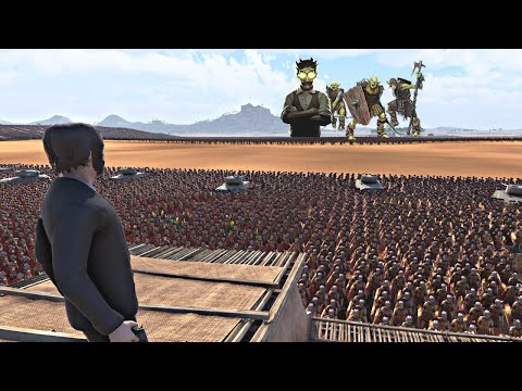 Special Forces want to disrupt the evil plans of Tesla and Sauron - Epic Battle Simulator 2 - UEBS 2