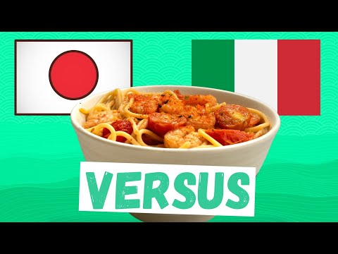 Japanese vs Italian Food: how to make wafu pasta