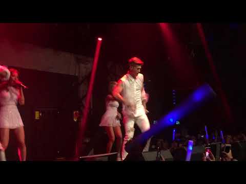 170910 KARD - The Monster (Eminem ft. Rihanna cover) (JIWOO FANCAM) @ Rotterdam