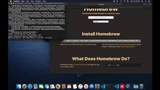 Installing BREW and wget (Mac)