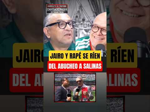 No se aguantaron la risa Jairo Calixto y el Monero Rapé por el abucheo a Ricardo Salinas Pliego!