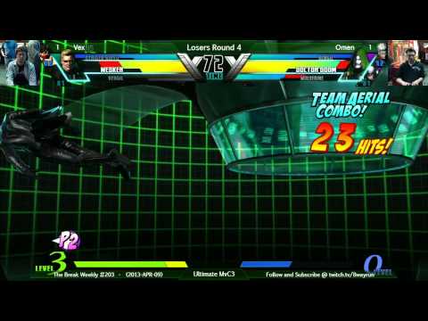 The Break #203 - UMvC3 L4 - Vex VS Omen