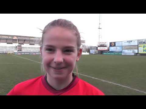 Amber Bert na SC Eendracht Aalst - SV Zulte Waregem op 18.01.2020