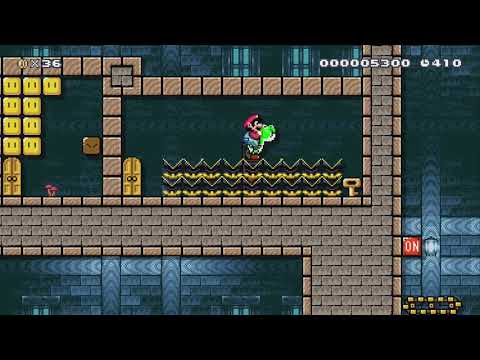 P Switch and Swing Out by bmurray - Super Mario Maker 2 - No Commentary 1bu