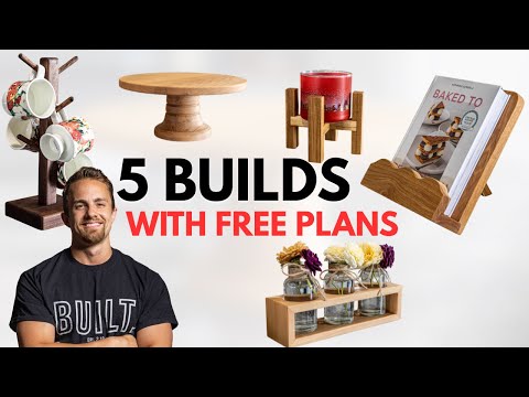 I Built 5 Projects Every Woman Will Love! | DIY Woodworking Projects that Sell