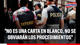 🔴🔵Congreso aprueba ley que evita que policías y militares sean procesados: No es una carta en blanco