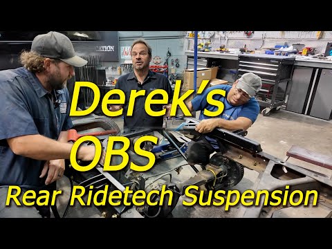 Derek Bieri's OBS rear suspension upgrade!! Ridetech Wishbone Coilover install