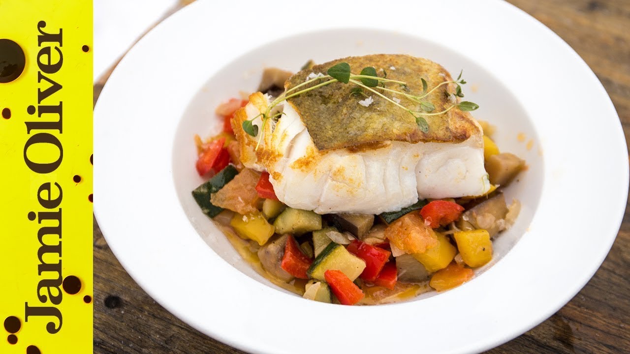 Panfried cod and ratatouille: The Brilliant Bart