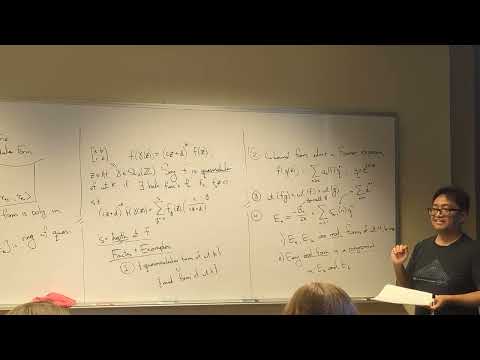 Stationary Descendents and the Discriminant Modular Form (part 2 of 2) | Adam Afandi