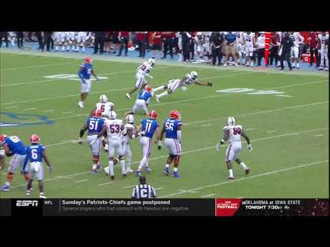 2020 USC vs Florida - Israel Mukuamu Interception