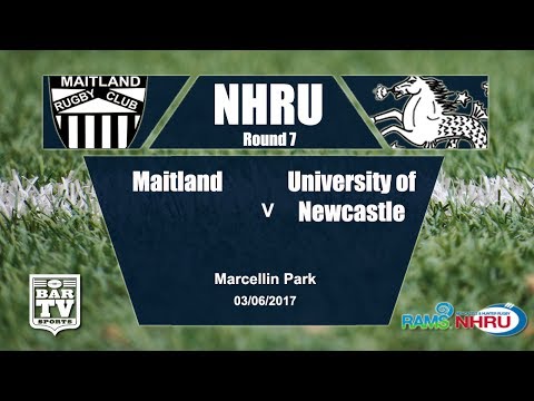 2017  NHRU Round 7 Maitland V University of Newcastle