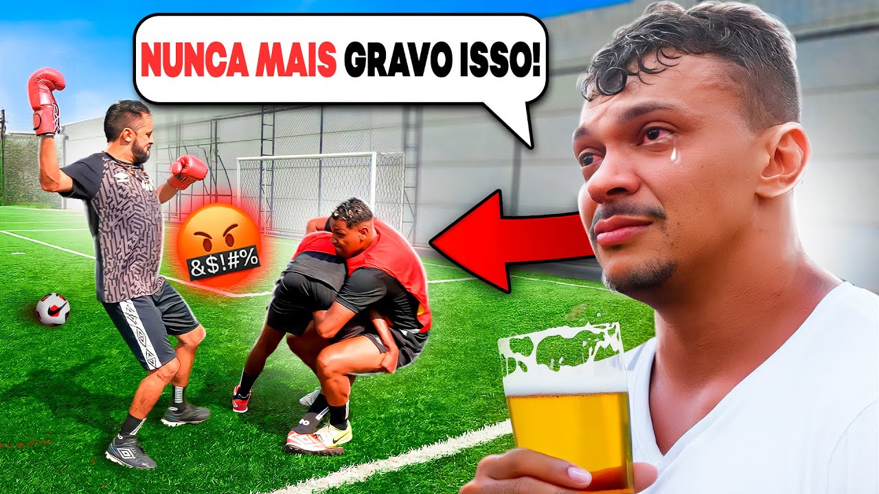 CENAS LAMENTÁVEIS NA COPA CIRROSE JOGANDO BOLA 😭⚽️