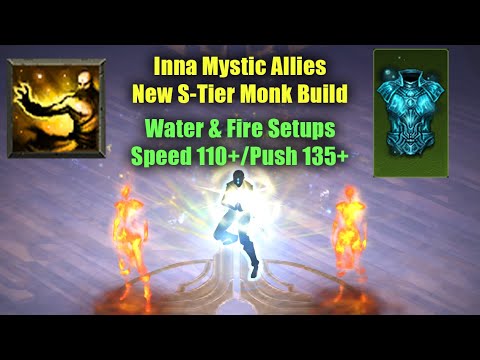 In-Depth Inna Mystic Ally Monk Guide: Destroying High GRs with Ease - New Top Build for Season 24