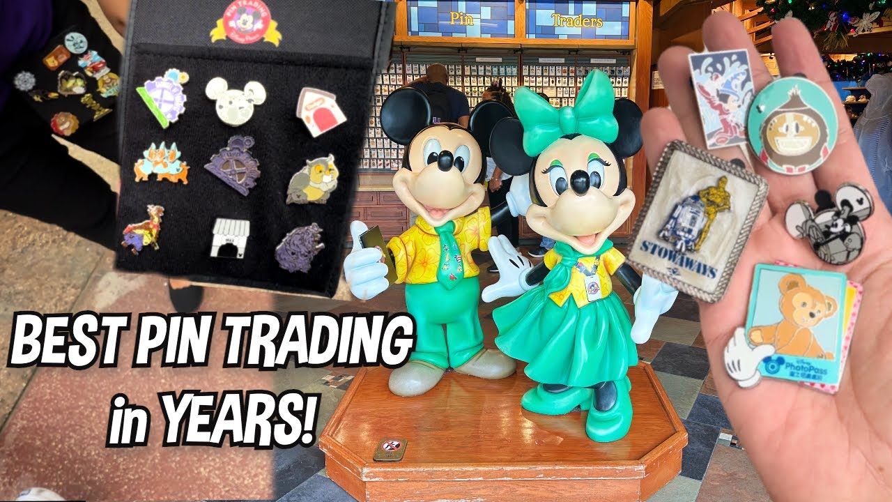 BIG Disney Springs Pin Trading Update | Cast Lanyards Return & Rare Pins Await!