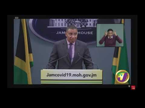 Jamaican Gov't Update on COVID-19: Press Conference - April 14 2020