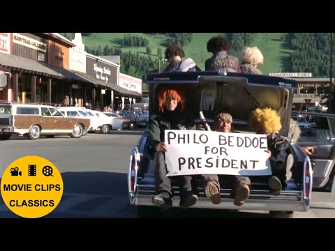 Any Which Way You Can (1980) - The Black Widows make peace with Philo