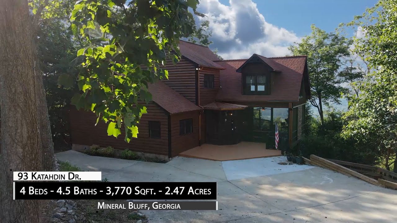 Amazing Mountain Home in North GA! See North Carolina from the property!