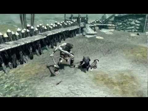 Skyrim Battles - All Jarls FFA, Ulfric, Balgruuf vs Giants, Trolls